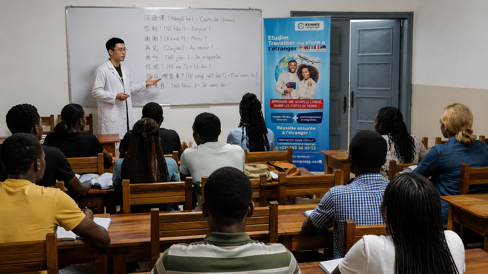 Cours chinois Cameroun Kennis Language